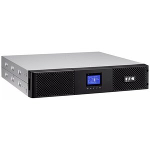 EATON UPS 9SX 1500VA/1350W, Rack 2U; On-line double conv with PFC; LCD display; input (1) IEC-320-C14; output (6) -C13;1 USB port + 1 serial RS232 port