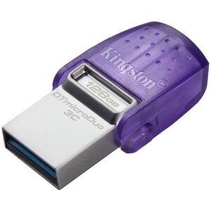 KINGSTON USB  DataTraveler microDuo 3C 128GB 200MB/s dual USB-A + USB-C