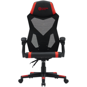 CANYON gaming stolica Flow MCH01 Mesh Black Red