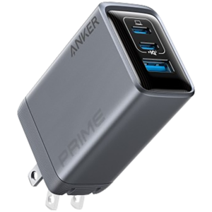 Anker Prime punjač (100W, 3 porta, GaNPrim) srebrni