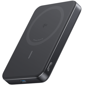 Anker MagGo Power Bank (10K, magnetni bežični) crni