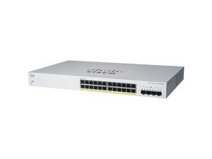 CISCO switch CBS220 Smart 24-port GE, PoE