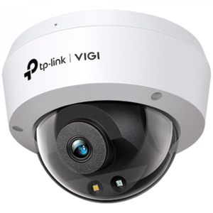 TP-Link VIGI C240(2.8mm) 4MP Full-Color Dome Network Camera, H.265+/H.265/H.264+/H.264, 1/3"" Progressive Scan CMOS,