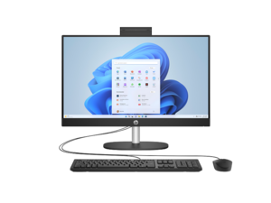 HP računar 24-cr0083ny AIO, 24, FullHD, Touch, AMD Ryzen 5 7520U, 16GB DDR5 RAM, 512GB SSD, FreeDOS, miš i tastatura, 1 godina garancije