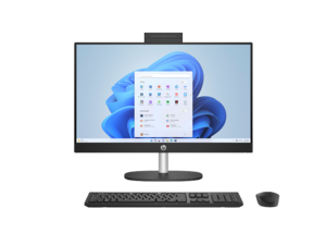 HP računar 24-cr0014ny AIO, 24, FullHD, Non Touch, AMD Ryzen 5 7520U, 8GB DDR5 RAM, 512GB SSD, FreeDOS, miš i tastatura, 3 godine garancije