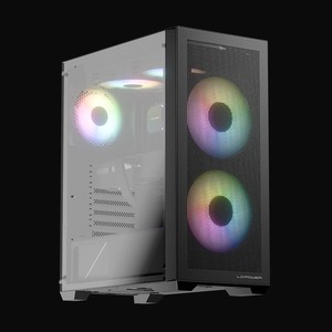 LC-POWER kućište Gaming 717B Meshwork L Dark,2x 140mm fan, 1x 120 mm fan