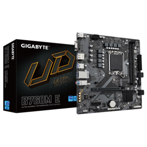 GIGABYTE matična ploča B760M ELGA1700, 2xDDR5, 2xM.2, 4xSATA 6xUSB, VGA, HDMI, DP, mATX