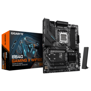 GIGABYTE matična ploča B840 GAMING X WF6E AM5, 4x DDR5, 3x M.2, 4x SATA 8xUSB, 1x HDMI, 1x DP, ATX
