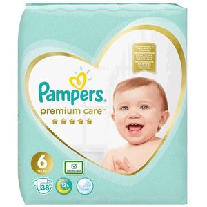 Pampers Premium Care pelene, vel. 6 (15+kg), 38 kom