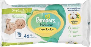 Pampers Harmonie New Baby vlažne maramice, 46 kom