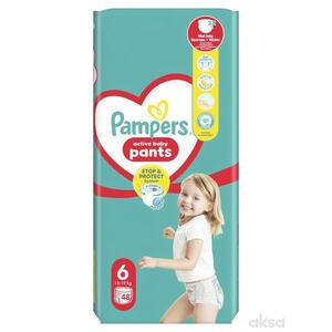 Pampers Pants pelene-gaćice gp Extra Large vel. 6 (13-19kg) 48 kom