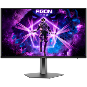 AOC monitor Agon PRO AG326UD gaming, 32, 4K, OLED, 1000 cd/m2, Adaptive Sync, HDR400, HDMI, DP, 165Hz, 0.03ms