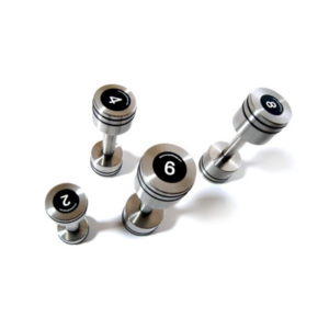 Escape Classic Steel Dumbbells - Okrugle Bućice tegovi par 2kg 2