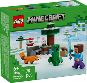 LEGO® Minecraft® Steveova pustolovina u tajgi 21583