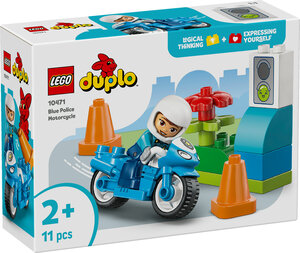 LEGO® DUPLO® Plavi policijski motocikl 10471