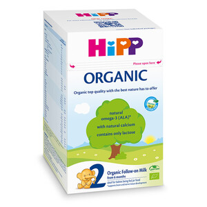 HiPP 2 Organic 800 g – organska nastavna formula (veliko pakovanje)