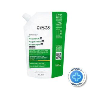 Vichy Dercos ECO refill šampon protiv peruti za suhu kosu 500 ml
