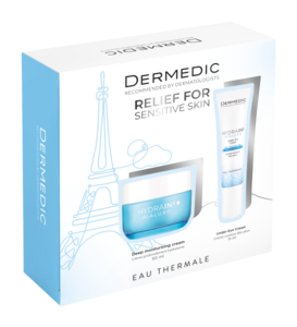 Dermedic – Hydrain3 set / krema za podrucje oko ociju 15 ml + krema za hidrataciju 50 ml