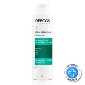 Vichy Dercos Oil Control šampon za masno vlasište 200 ml