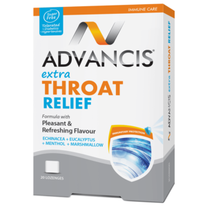 Advancis Extra Throat Relief pastile A20