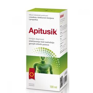 Apiph Apitusik sirup – biljni dodatak prehrani za umirivanje kašlja