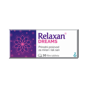 ZADA Relaxan Dreams film tablete 30 kom – dodatak prehrani za noćnu rutinu