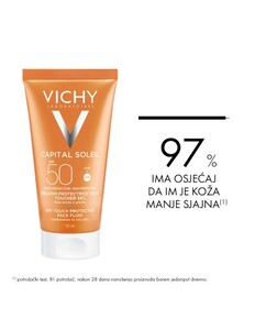Vichy Capital Soleil matirajući fluid za lice SPF 50+ (Dry Touch)