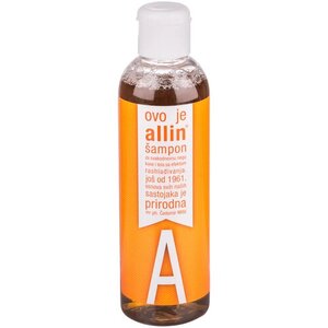Allin šampon za svakodnevnu upotrebu – narandžasti šampon za blagu njegu kose
