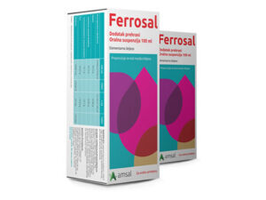 Ferrosal sirup – dodatak željeza, 100 ml