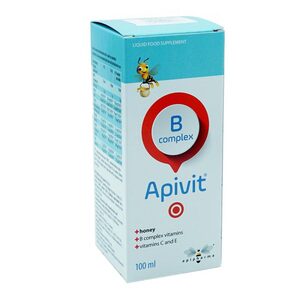 Apiph Apivit B Complex sirup – vitamini B grupe za energiju i nervni sistem