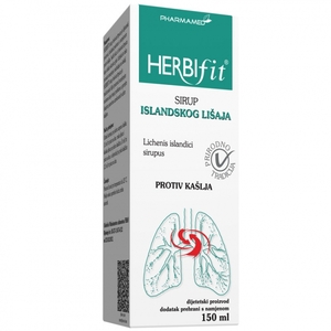 PH Herbifit sirup islandski lišaj 150 ml