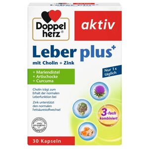 Doppelherz Leber Plus – kapsule, 30 kom