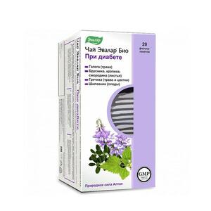 Evalar Bio čaj za dijabetes – biljna podrška regulaciji šećera