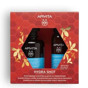 Apivita set za kosu sampon hidratacija + regenerator bez ispiranja