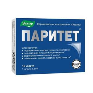 Evalar Paritet – podrška hormonalnoj ravnoteži žena, 15 kapsula