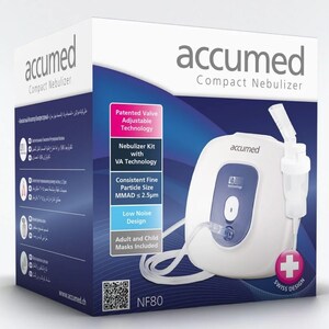 Accumed inhalator NF80 – kompresorski inhalator za kućnu upotrebu
