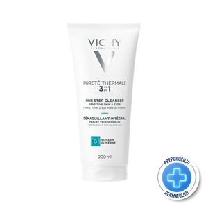 Vichy Pureté Thermale 3u1 čistač lica (mlijeko + tonik + skidanje šminke)