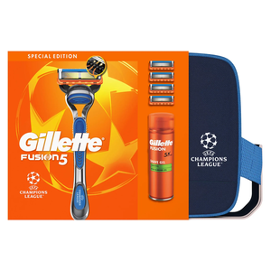 Gillette poklon set za muškarca Fusion + neseser