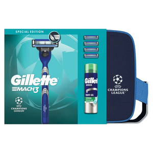 Gillette poklon set za muškarca Mach3 + neseser
