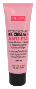 PUPA BB Cream Anti-Age SPF 30 – tonirana krema 002 Sand, 50 ml