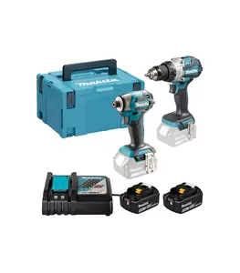 Makita - Akumulatorski set LXT bušilica, udarni odvijač u koferu DLX2528TJ