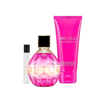 Jimmy Choo Rose Passion Eau de Parfum poklon set – ženski parfem (100 ml + 7,4 ml + 100 ml BL)
