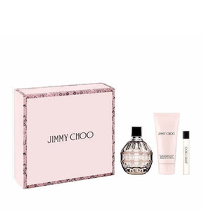 Jimmy Choo Eau de Parfum poklon set – ženski parfem (100 ml + 7,4 ml + 100 ml BL)