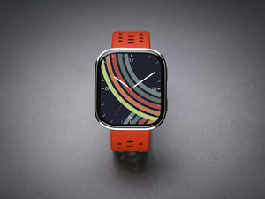 Amazfit Bip 6, pametni sat, crveni