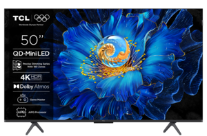 TCL QD MiniLED televizor 50C6KS 4K QD-Mini LED televizor, 4K Ultra HD, Smart TV, Google TV, AiPQ procesor, ONKYO 2.1 Hi-Fi sistem, HVA panel, Ultra tanki dizajn
