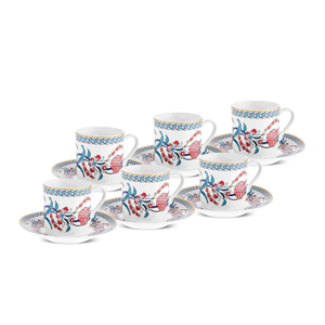 Karaca set šoljica za kavu Hatay 80ml, 6 komada