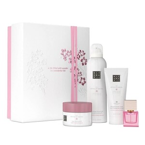 Rituals The Ritual Of Sakura poklon set – 200 ml pjena za tuširanje + 100 ml krema za tijelo + 125 g piling + 15 ml mini parfem