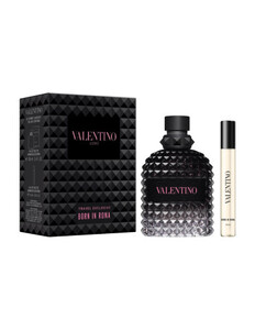 Valentino Uomo Born In Roma EDT poklon set za muškarce – toaletna voda 100 ml + travel spray 10 ml