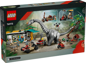 LEGO® Jurassic World Praćenje raptora i Titanosaura 76973