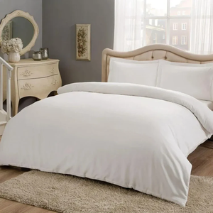 Dupla posteljina TAC Basic Beyaz 200x220 cm – Saten 100% pamuk